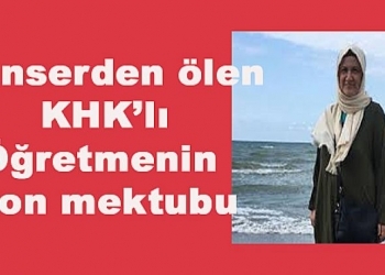 Emine Yürükçü’nün Mektubu