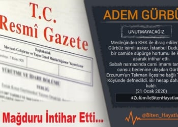 KHK’lı asker camide kendini astı