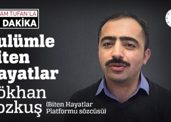 Gazeteci Erkam Tufan gözyaşlarına hakim olamadı